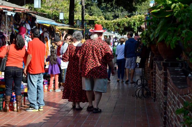 Costumes of Olvera Street