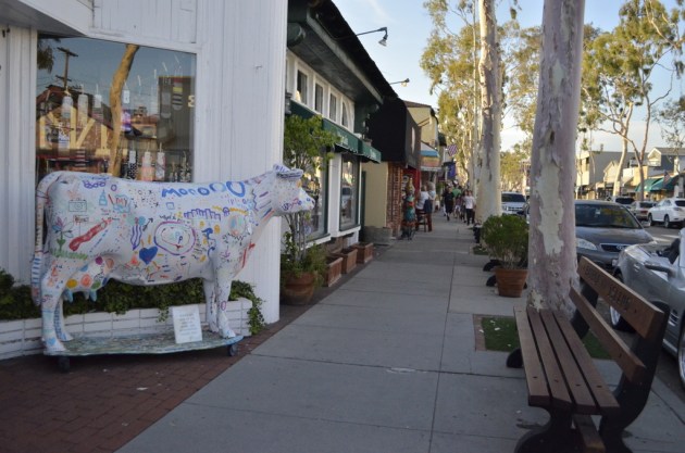 Cooling off at Balboa Island