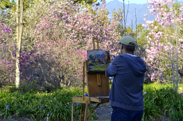 Artist in the Garden